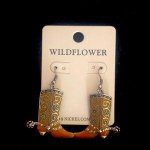 Cowboy Boot Earrings. Cute as can be!